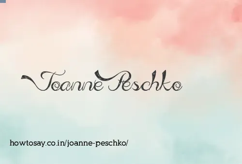 Joanne Peschko