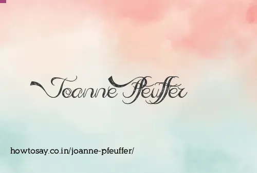 Joanne Pfeuffer