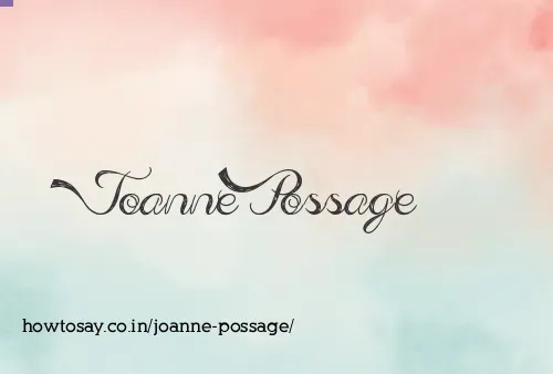 Joanne Possage