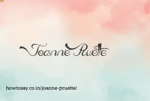 Joanne Pruette