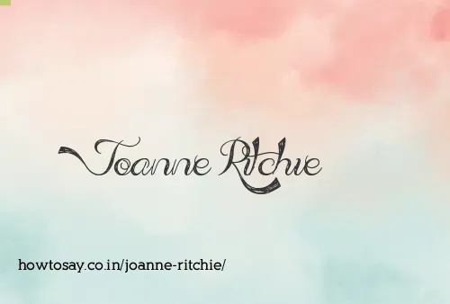 Joanne Ritchie