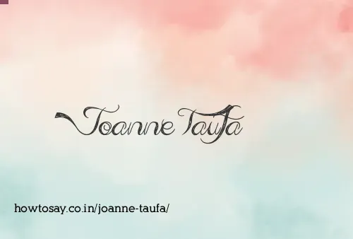 Joanne Taufa