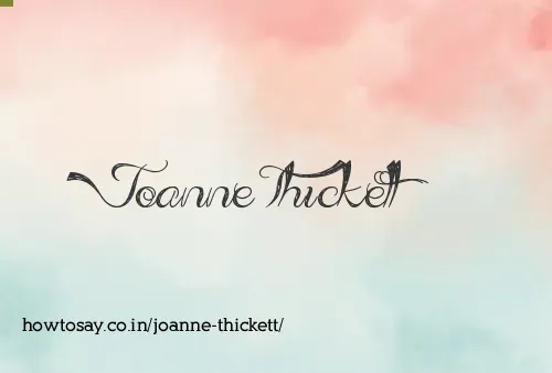 Joanne Thickett
