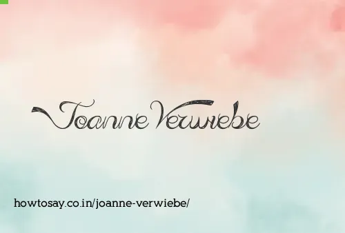 Joanne Verwiebe