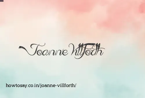 Joanne Villforth