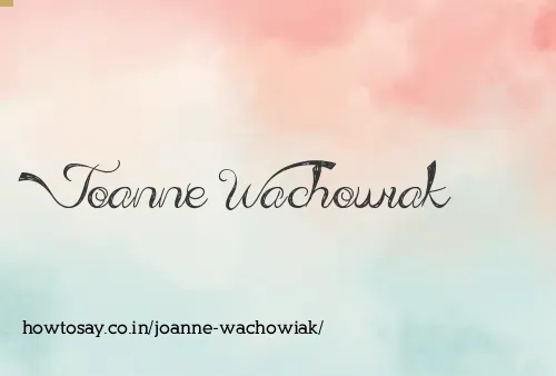 Joanne Wachowiak
