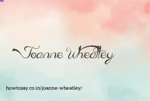 Joanne Wheatley
