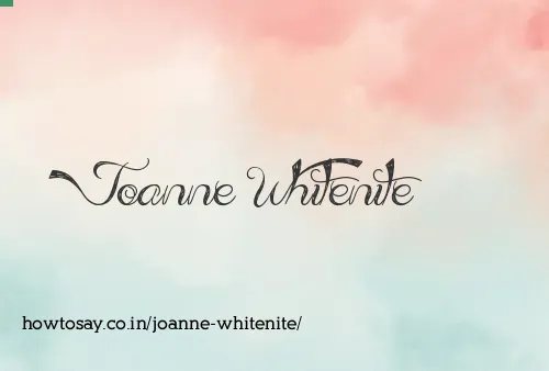 Joanne Whitenite