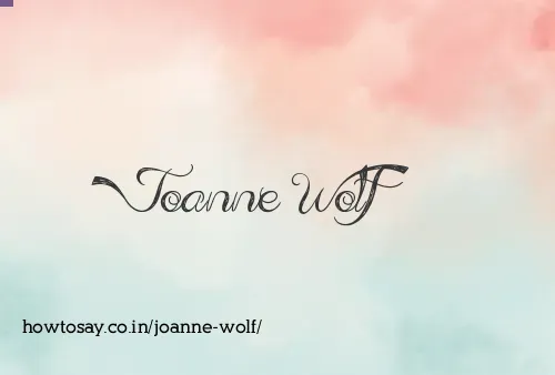 Joanne Wolf