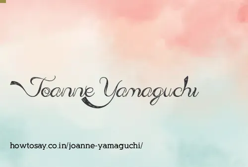 Joanne Yamaguchi