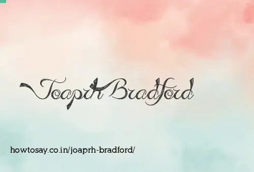Joaprh Bradford