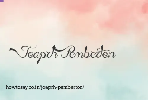 Joaprh Pemberton