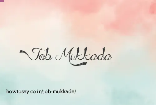 Job Mukkada