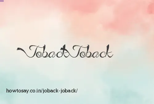 Joback Joback