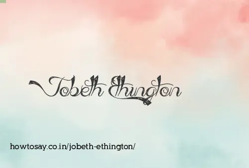Jobeth Ethington