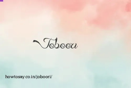 Joboori