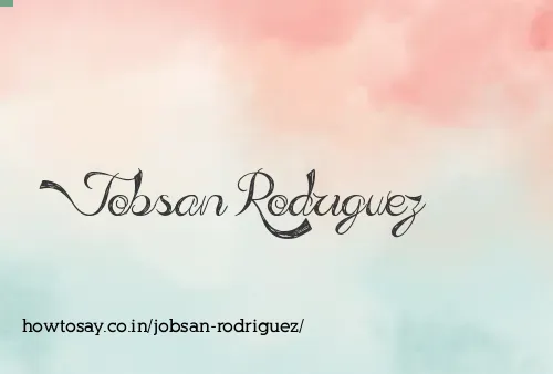 Jobsan Rodriguez