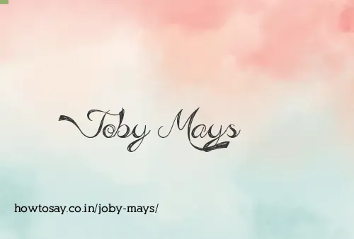 Joby Mays