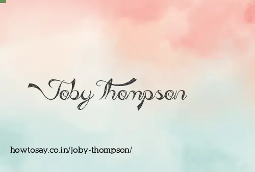 Joby Thompson