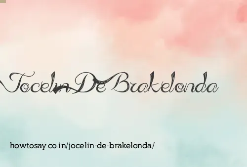 Jocelin De Brakelonda