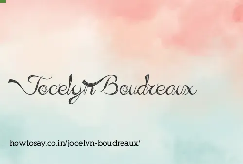 Jocelyn Boudreaux