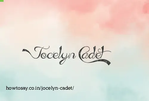 Jocelyn Cadet