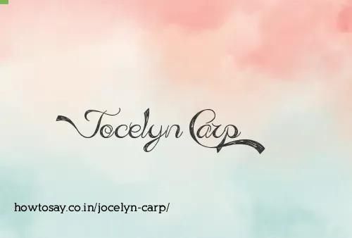 Jocelyn Carp