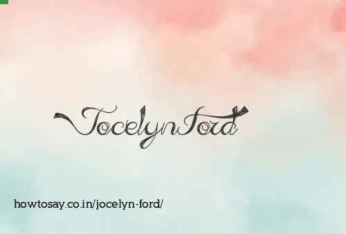 Jocelyn Ford
