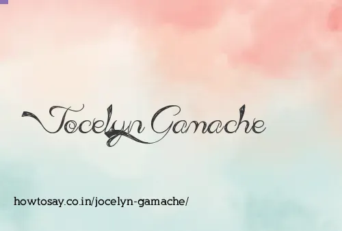Jocelyn Gamache