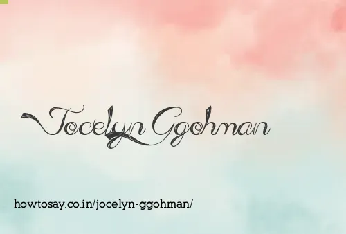 Jocelyn Ggohman