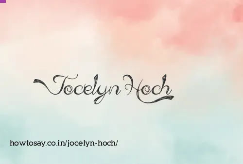 Jocelyn Hoch