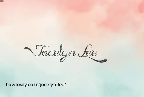 Jocelyn Lee
