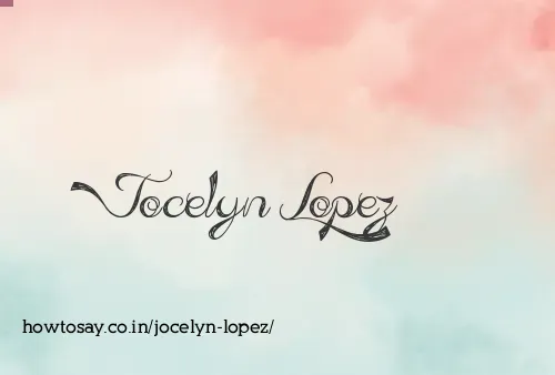 Jocelyn Lopez