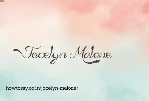 Jocelyn Malone