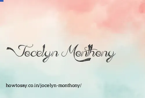 Jocelyn Monthony
