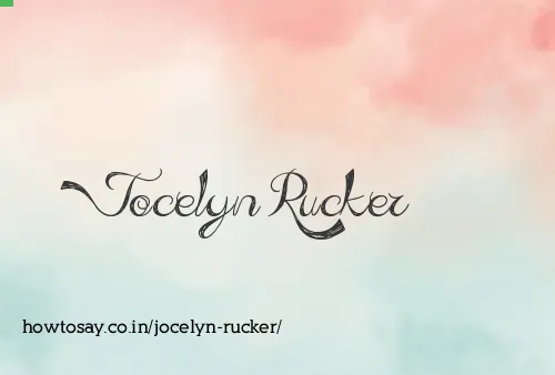 Jocelyn Rucker