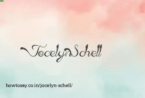 Jocelyn Schell
