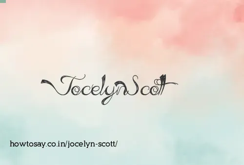 Jocelyn Scott