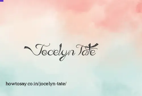 Jocelyn Tate