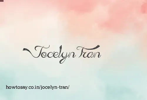 Jocelyn Tran
