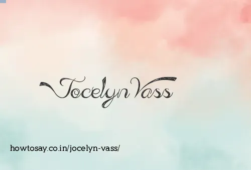 Jocelyn Vass