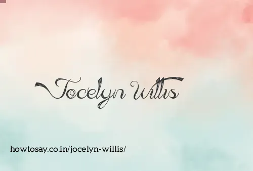 Jocelyn Willis