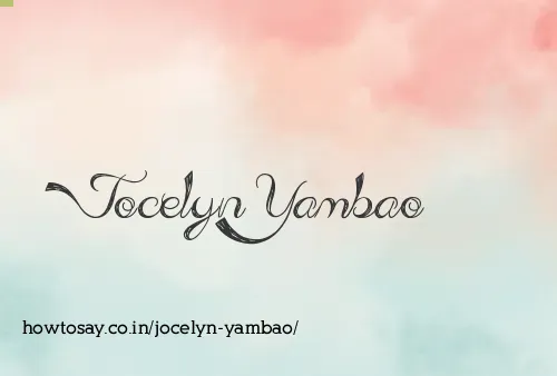 Jocelyn Yambao