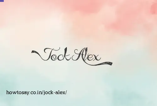 Jock Alex