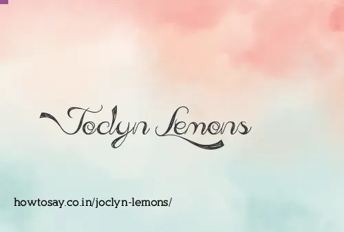 Joclyn Lemons