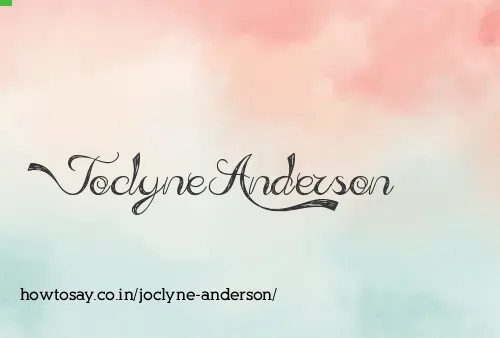 Joclyne Anderson