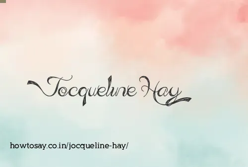 Jocqueline Hay