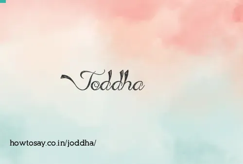 Joddha