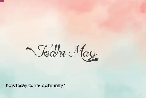 Jodhi May