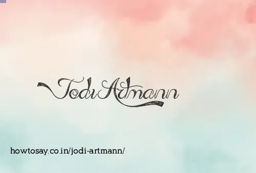 Jodi Artmann